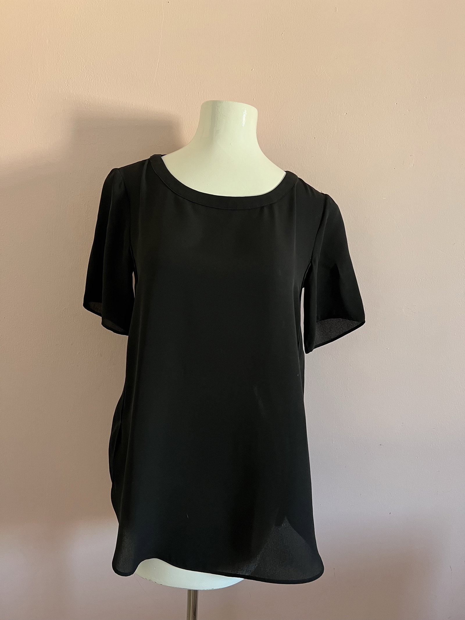 Blusa Negra Banana Republic Talla XS