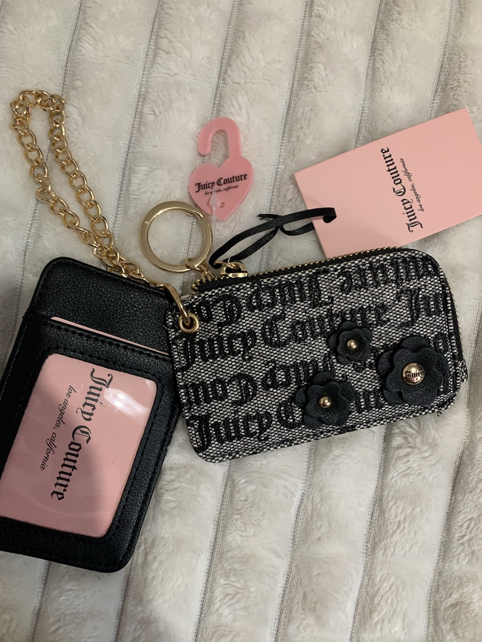 Tarjetero y Monedero Juicy Couture Original Nuevo