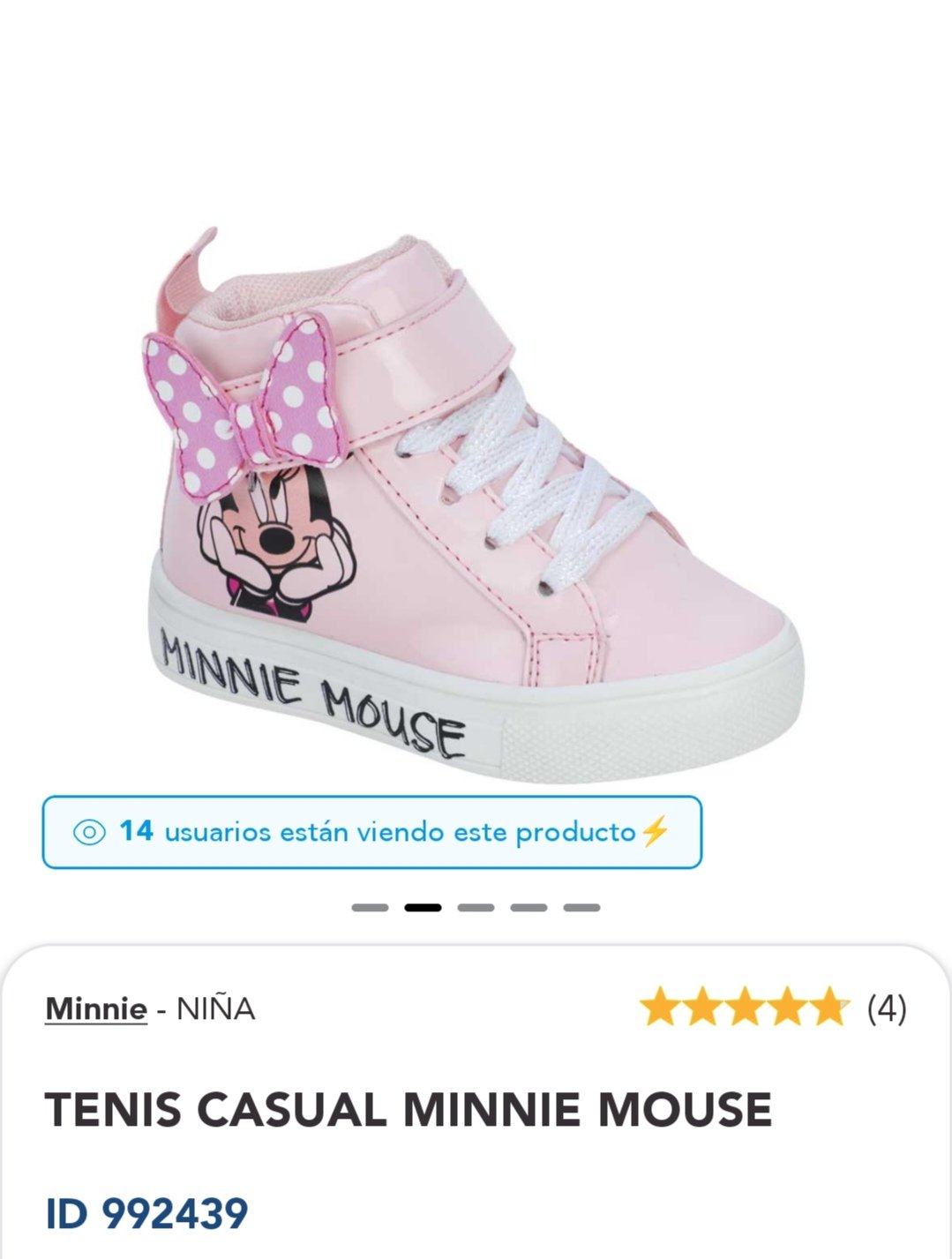 Tenis de Minnie 