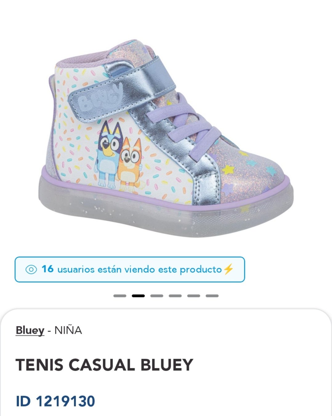 Tenis de bluey 