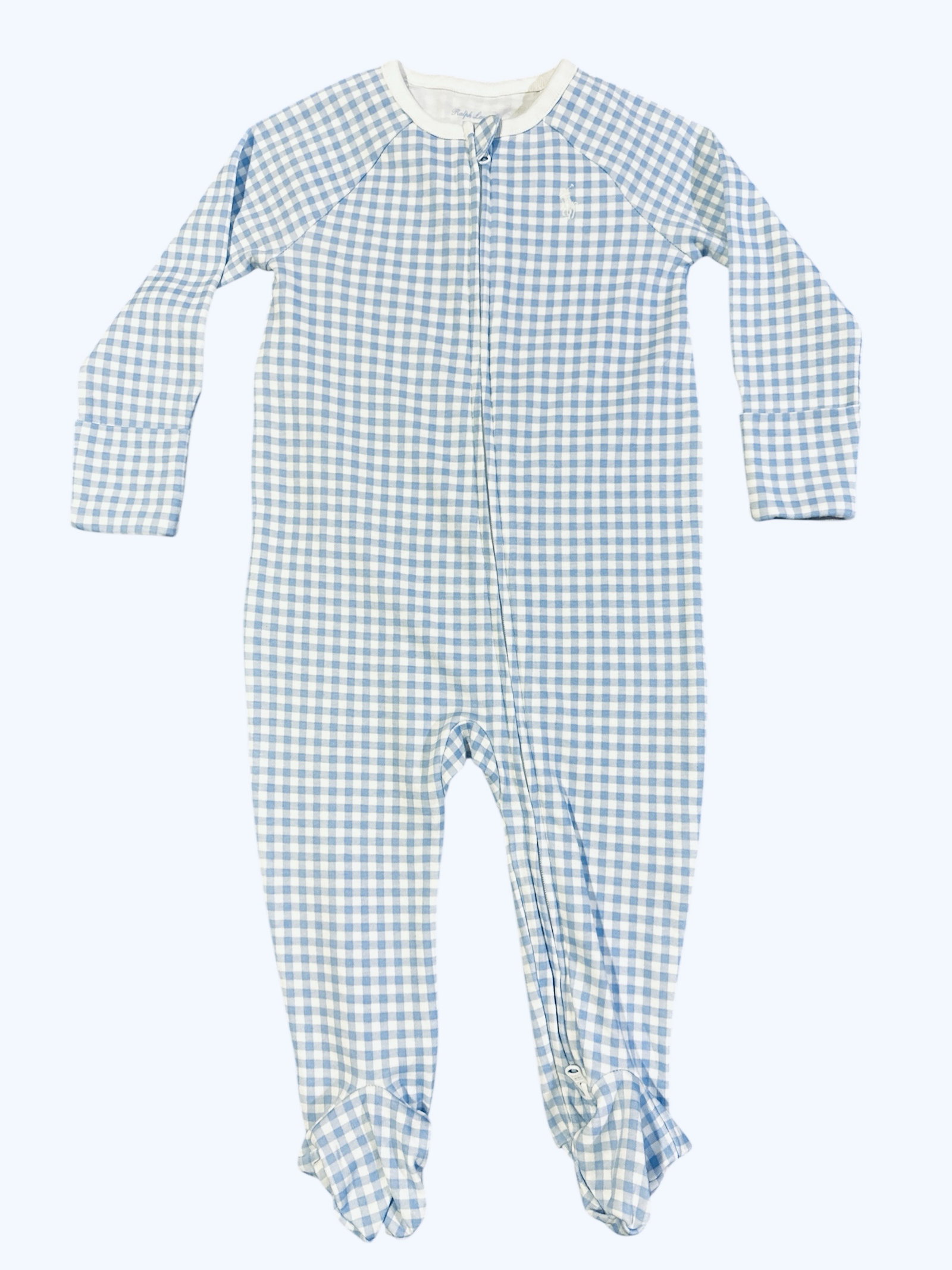 Mameluco Ralph Lauren 9 Meses a cuadros
