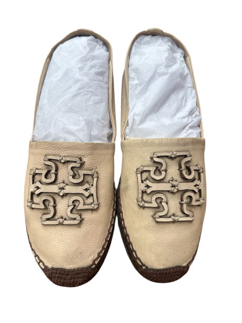 Alpargatas de piel Tory Burch en buen estado