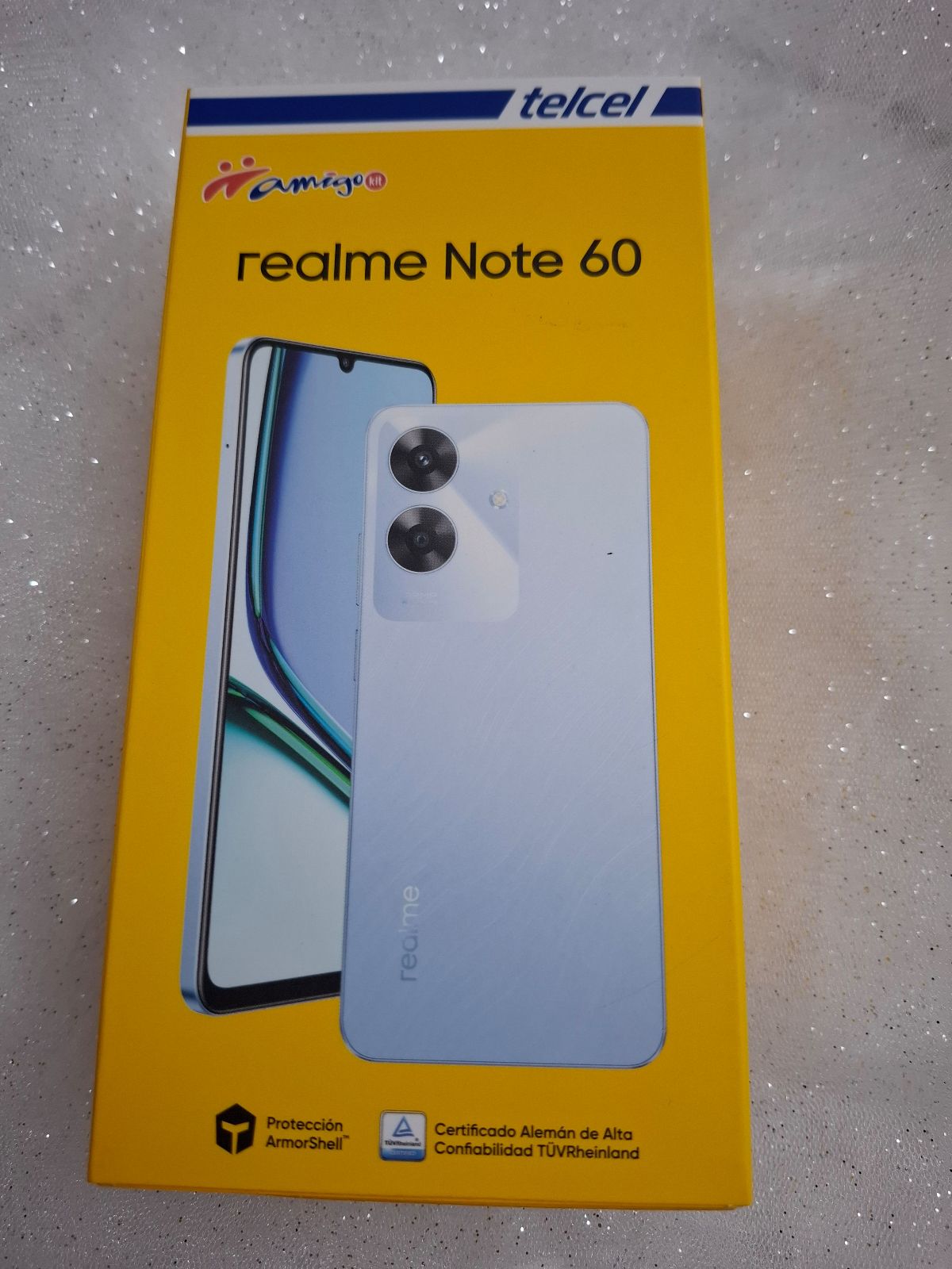 Celular Realme Note 60 con Cargador y Accesorios