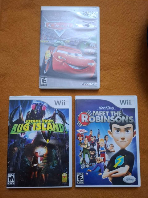 Cars, ESCAPE FROM BUG ISLAND, MEET THE ROBINSONS