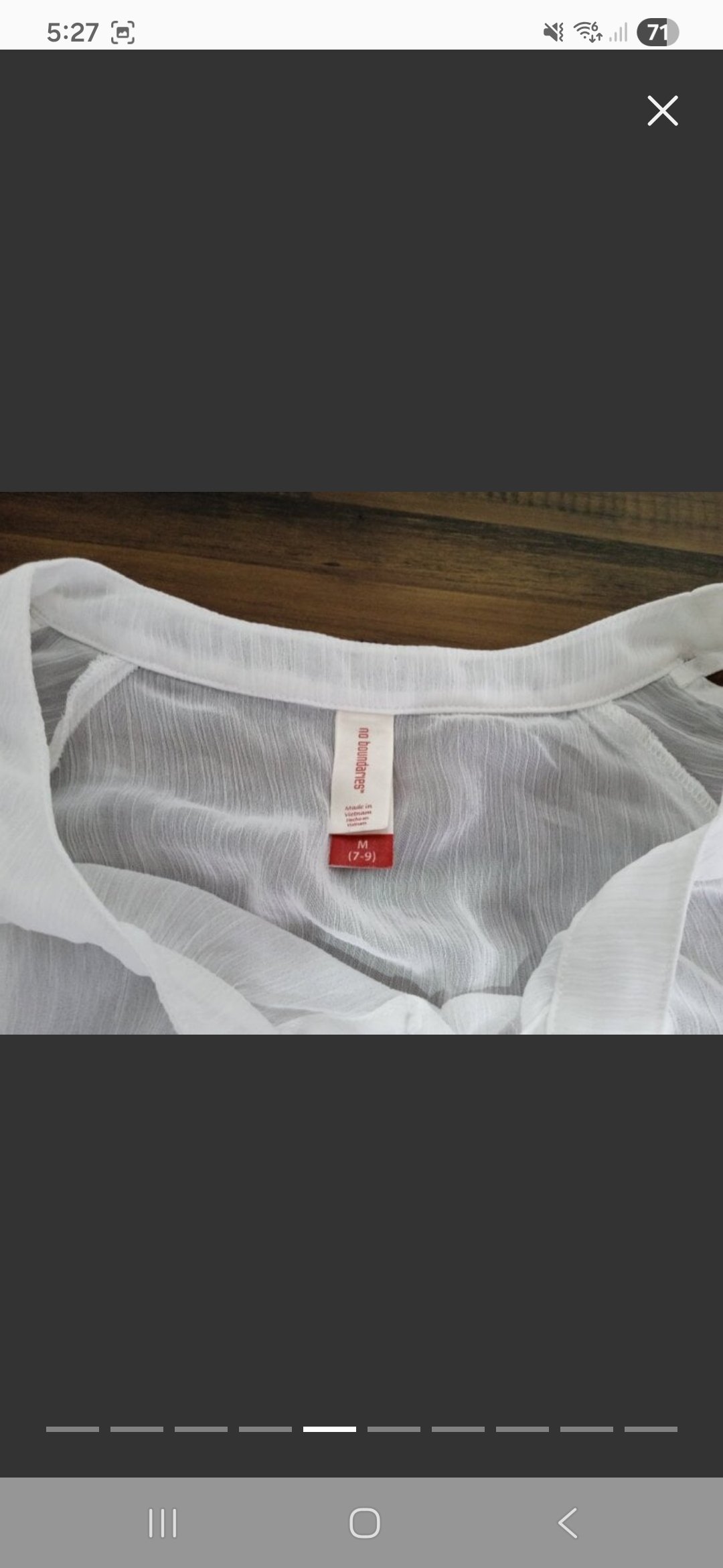 Blusa No Boundaries Blanca Estilo Campesino Bohemio