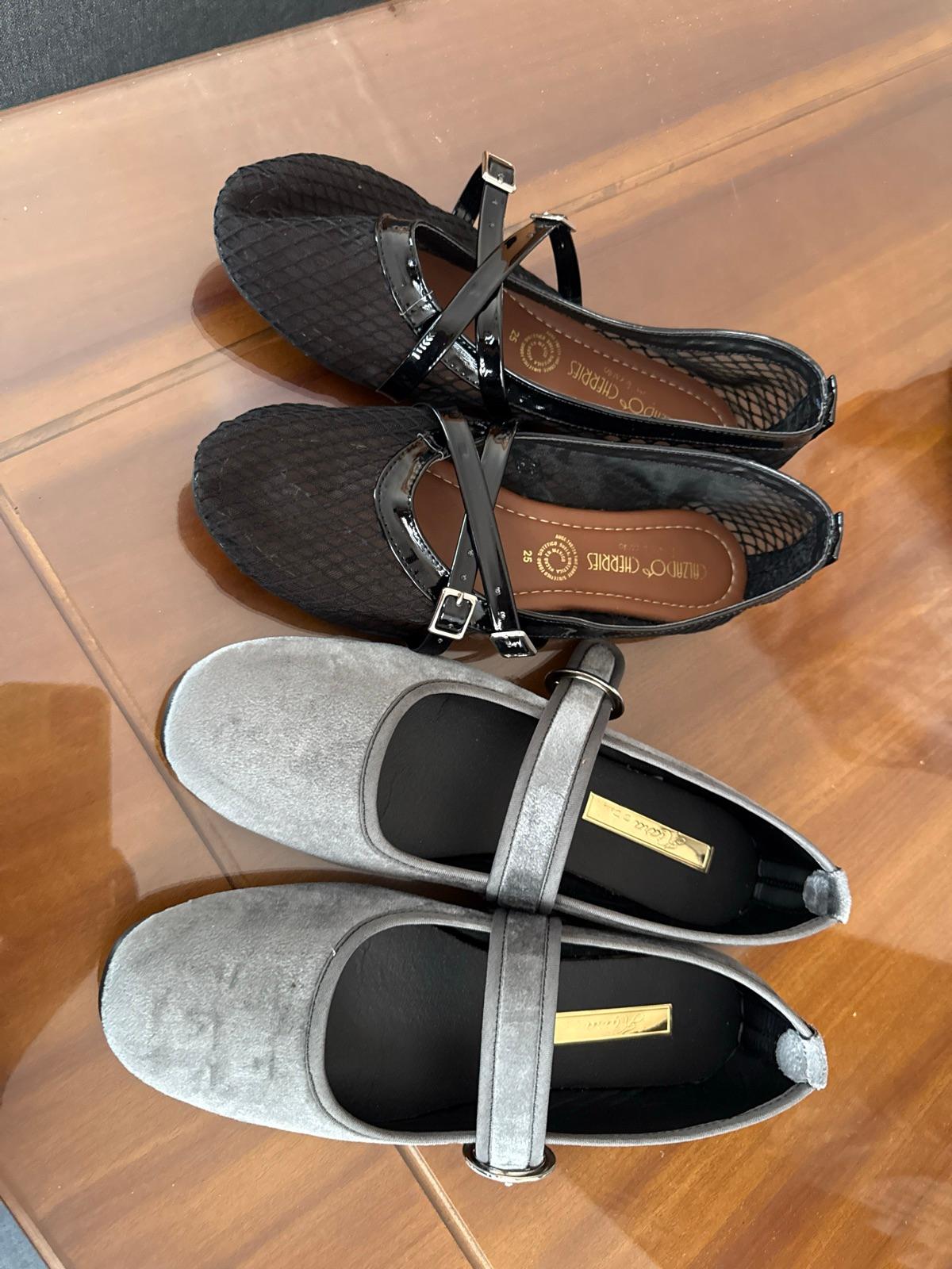 Zapatos casuales nuevos de mujer - 2 pares