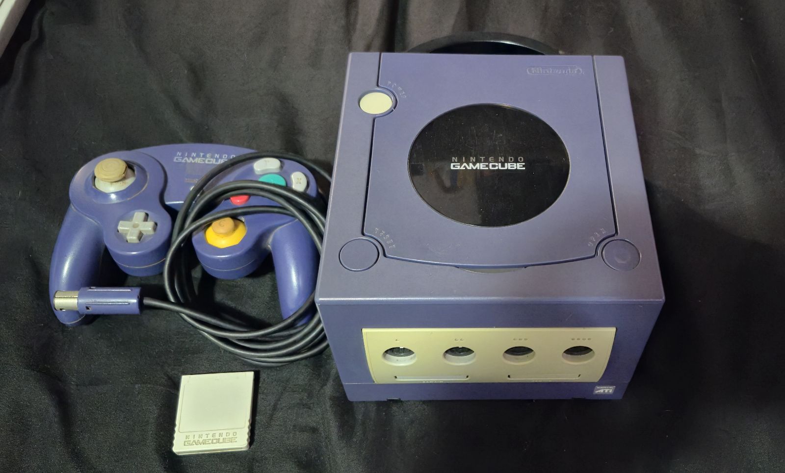 Consola Nintendo GameCube + Control + Memory Card para piezas/revisión