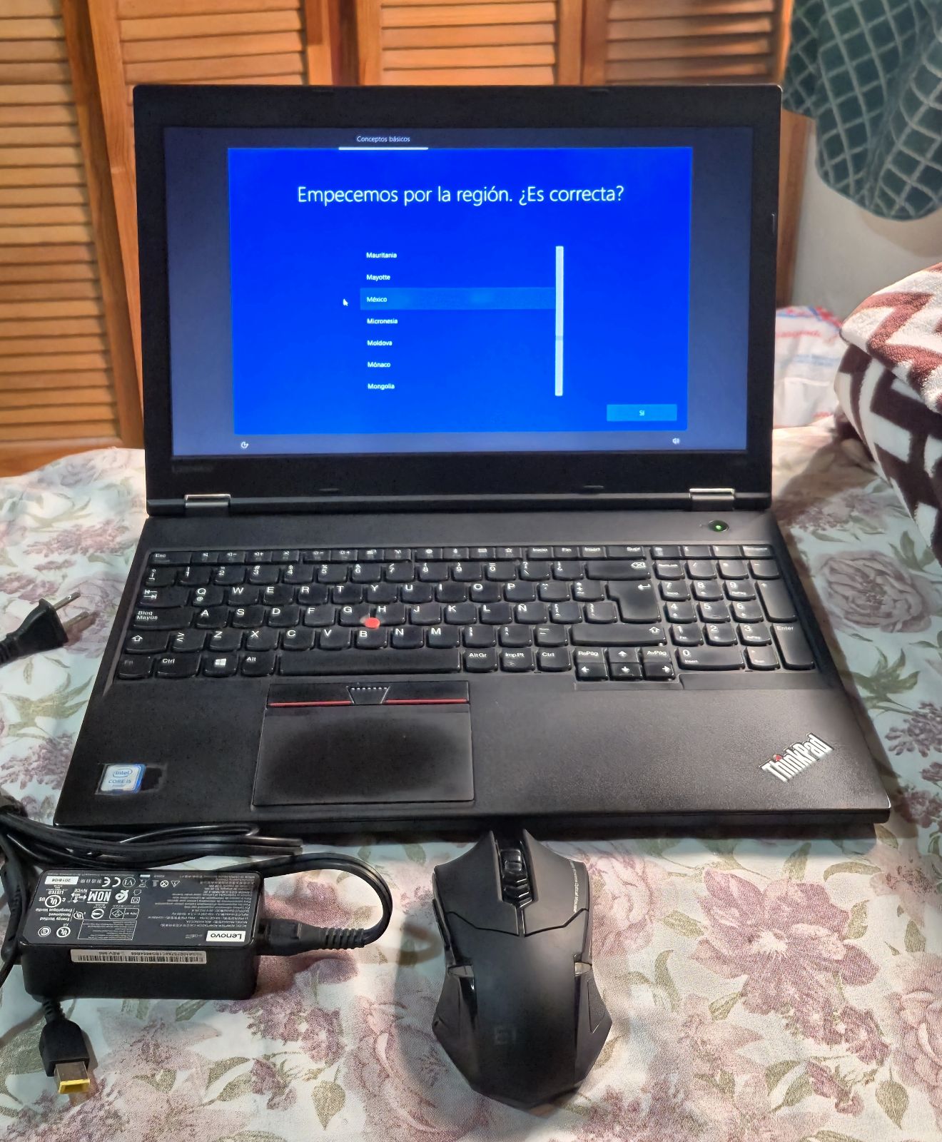 Laptop Lenovo ThinkPad L570 + Mouse Gamer