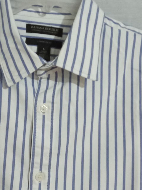 Camisa de Caballero BANANA REPUBLIC Talla L Impecable