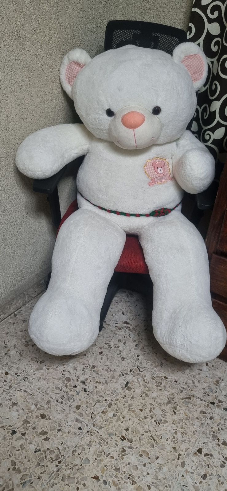 Oso gigante de peluche como nuevo