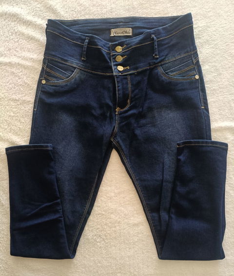 Jeans Skinny Tiro alto Talla 11