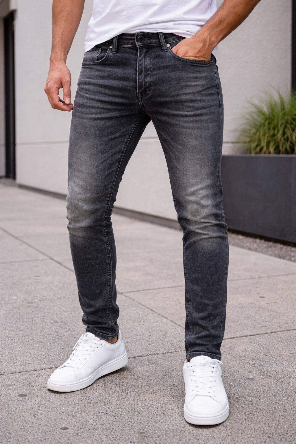 Pantalón Strellson HAMMETT Gris Deslavado Talla 32 - Nuevo