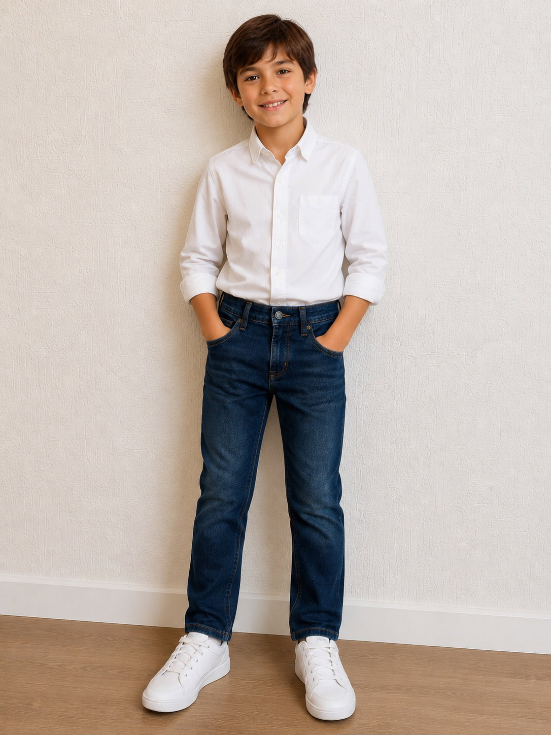Jeans Old Navy para Niño Talla 10 - Azul Oscuro