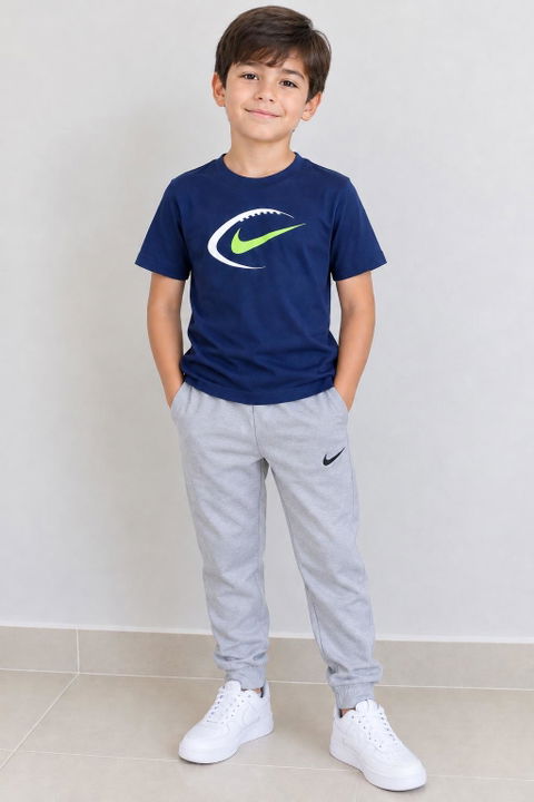 Camiseta Nike Dri-FIT para niño, talla 8, azul marino