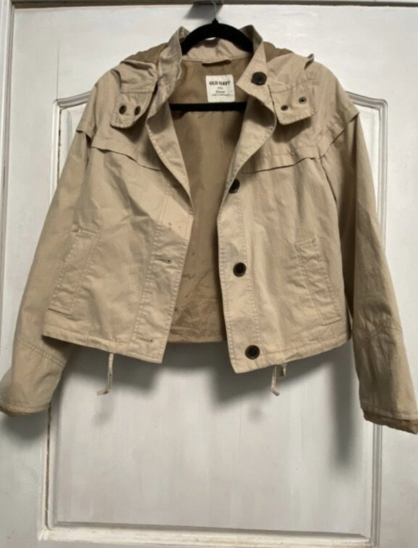 Chamarra corta Old Navy color marrón claro