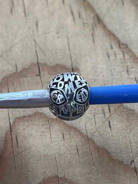 Charm de Spiderman en plata 925 compatible con Pandora