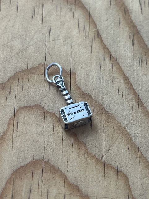Charm Martillo de Thor Marvel Plata 925 compatible con Pandora