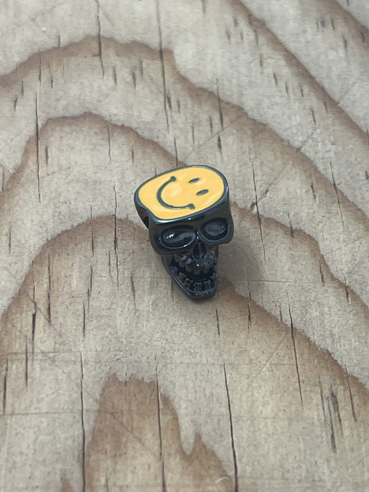 Charm de Calavera en Plata 925 Compatible con Pandora