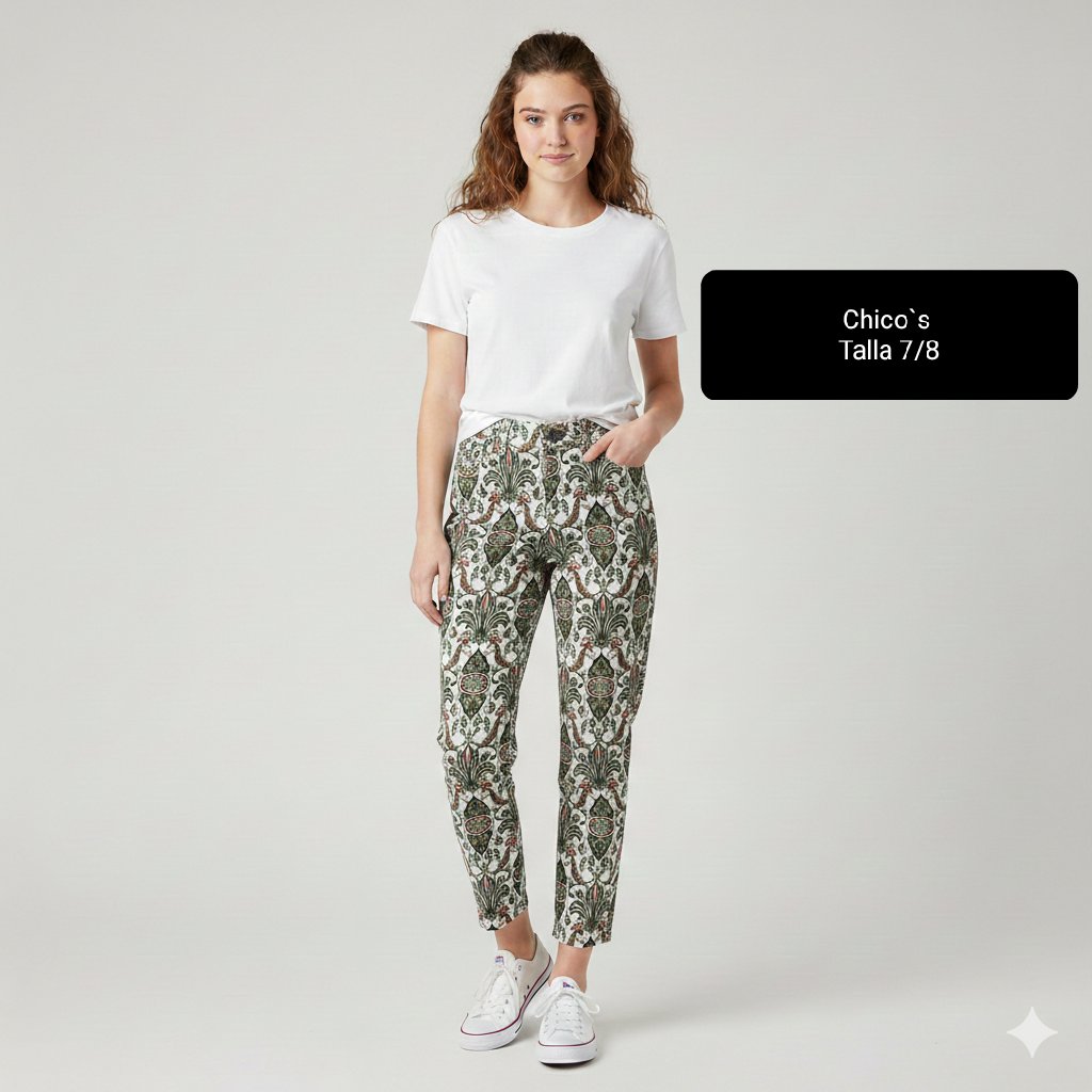 Pantalón estampado Talla 7/8
