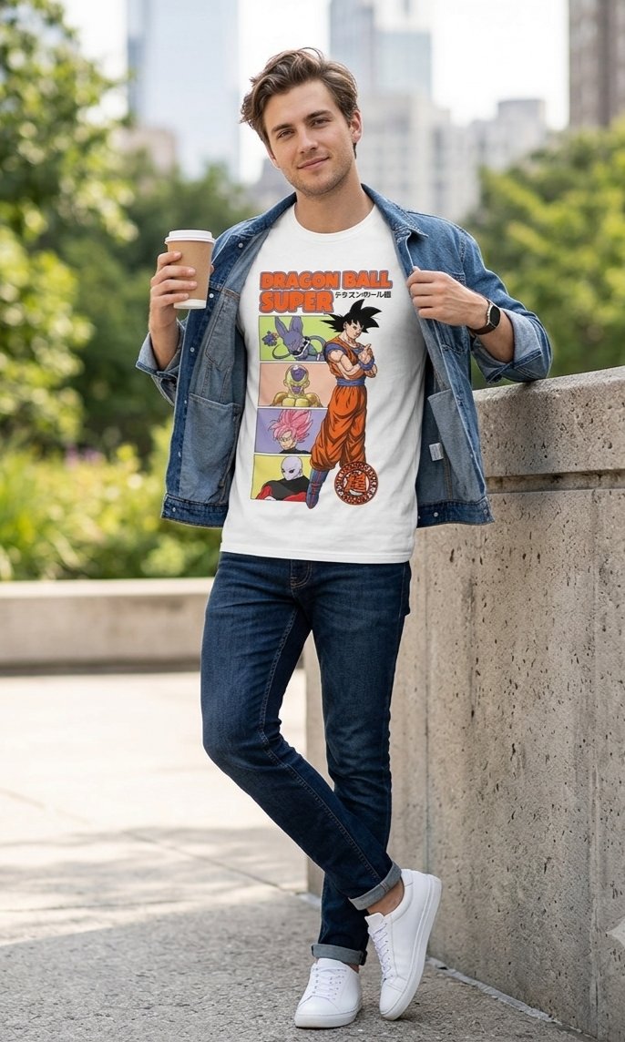 Playera Dragón Ball Talla S