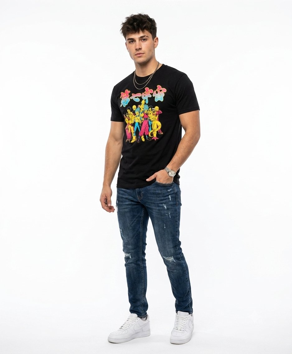 Playera Dragon Ball Talla L 100% Algodón Nueva
