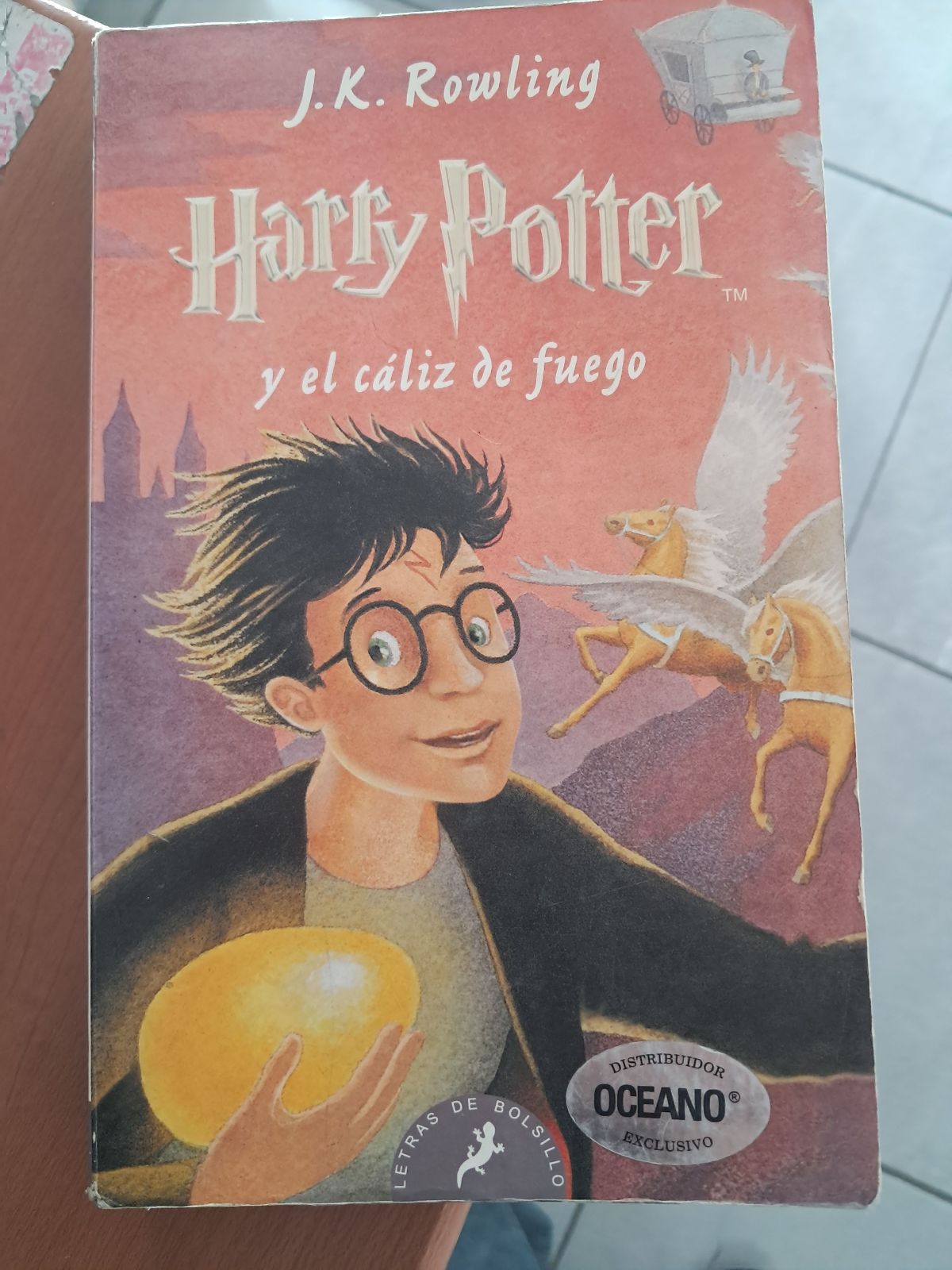 Harry Potter y el cáliz de fuego - J.K. Rowling