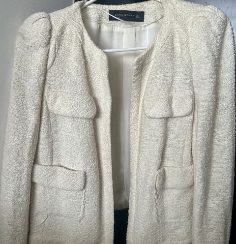 Blazer Tweed Zara espectacular