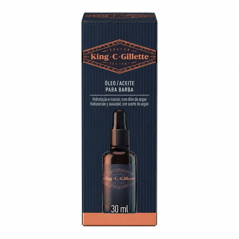 Óleo Aceite para Barba King C. Gillette 30 ml