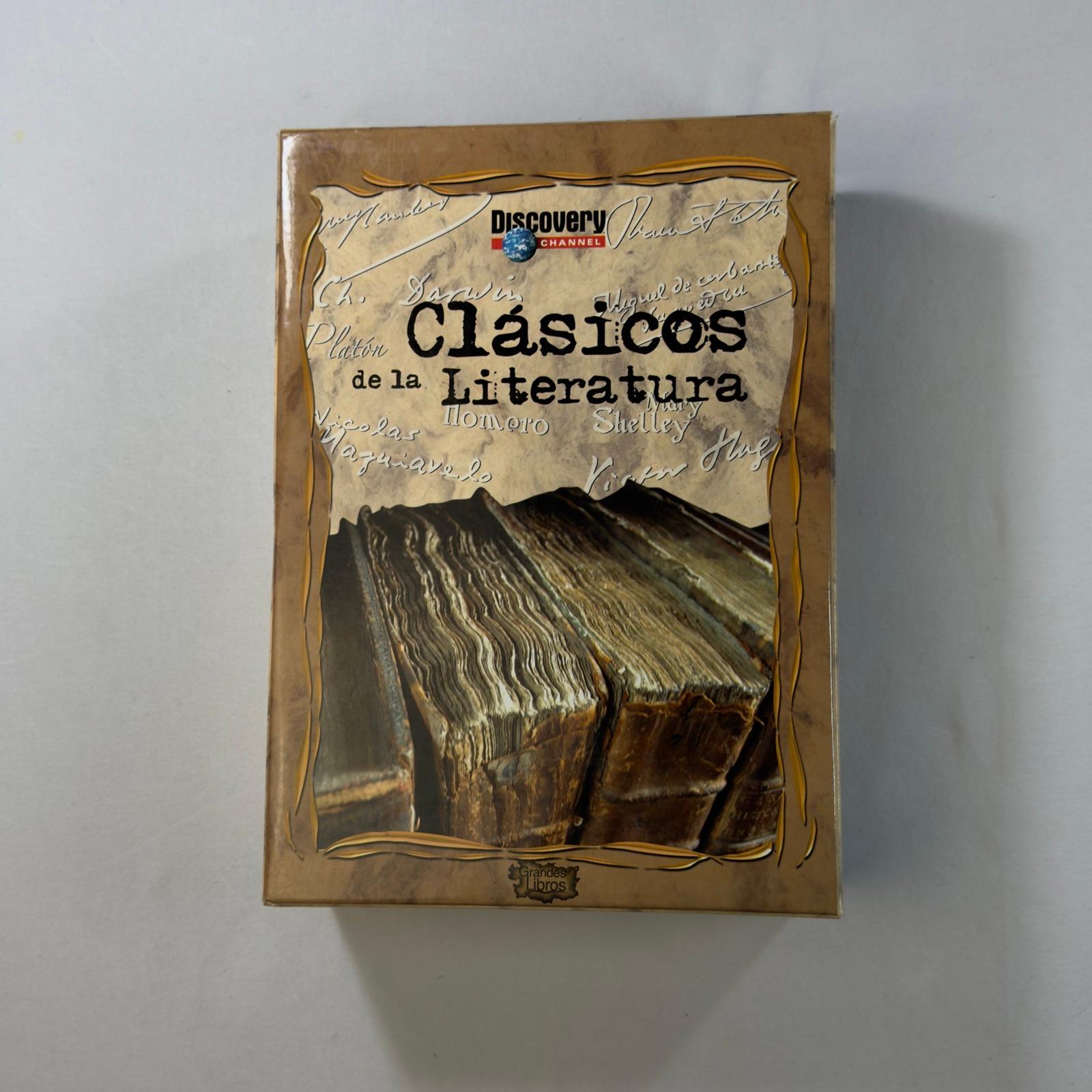 colección de DVDs de "Clásicos de la Literatura" (Discovery Channel / Grandes Libros)