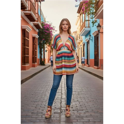 Blusa Ensamble Multicolor