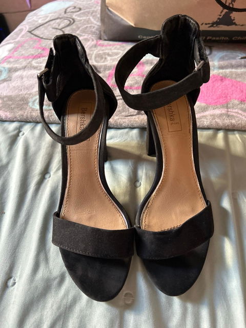 Zapatos de Tacón Negros de Mujer