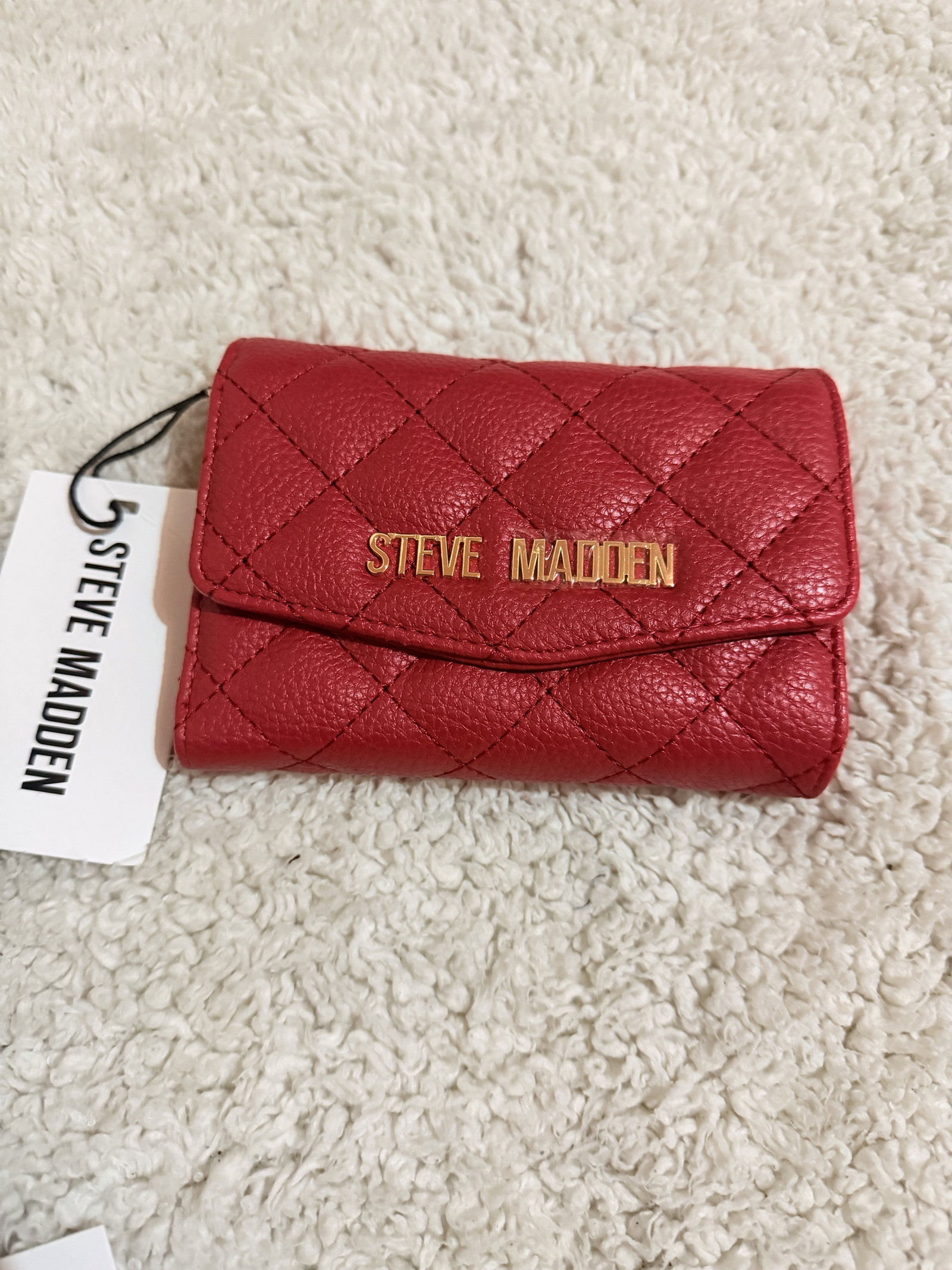 Cartera nueva Steve Madden roja