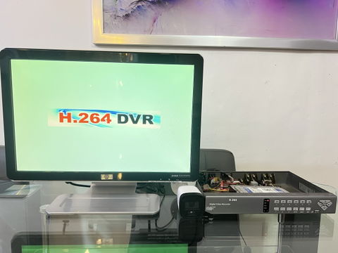 DVR H.264 con Pantalla