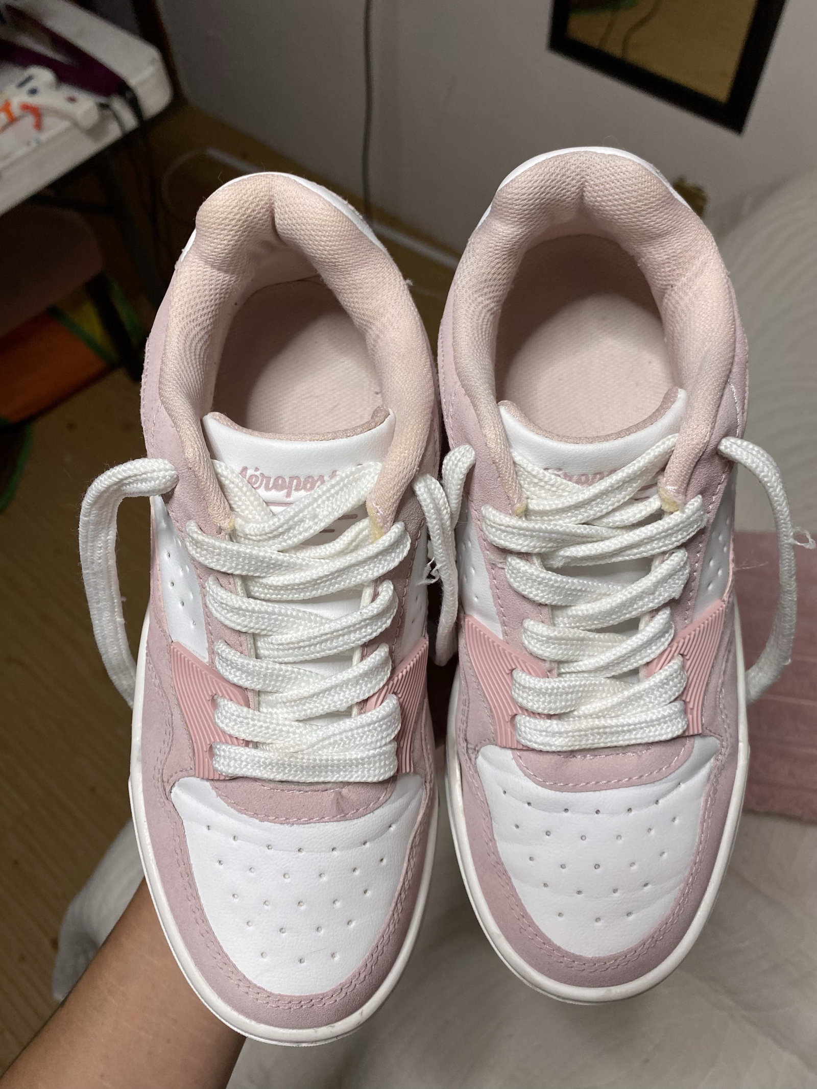 Tenis Aeropostale Rosa en Perfecto Estado
