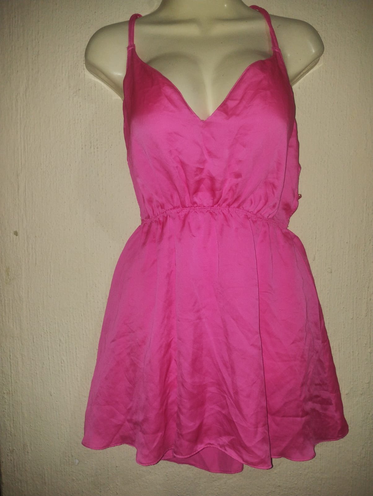 Vestido Babydoll Rosa Victoria's Secret Talla M