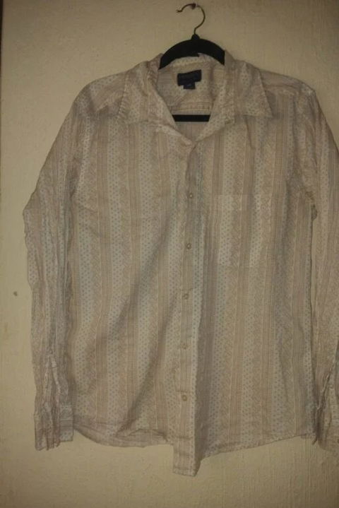Camisa Vintage Estampada Mandalas Talla Mediana - American Eagle