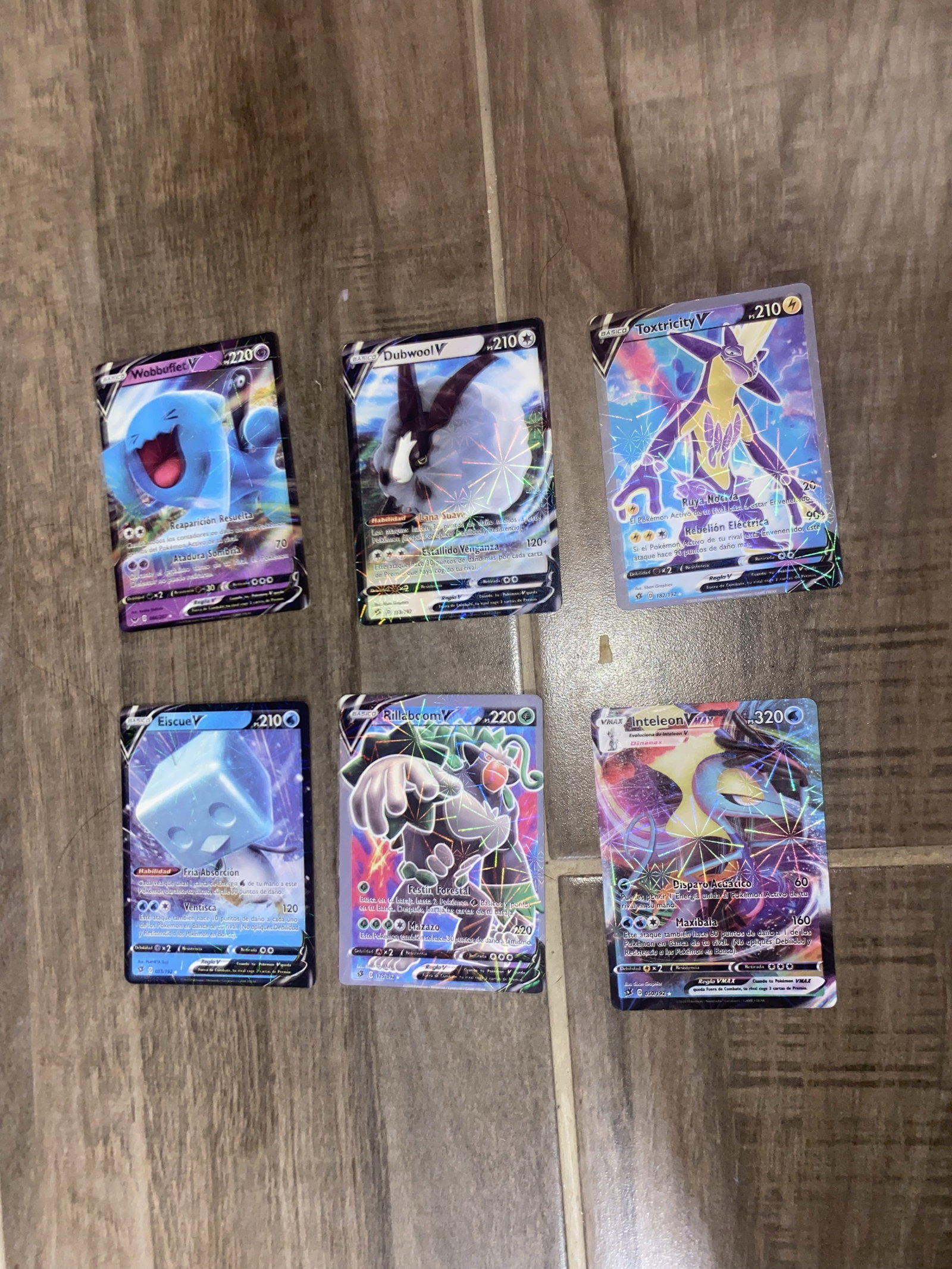 Cartas de Pokémon Edición Especial (6 piezas) - Like New