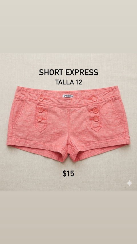Shorts de Mujer Talla 12 - Express y American Eagle Outfitters