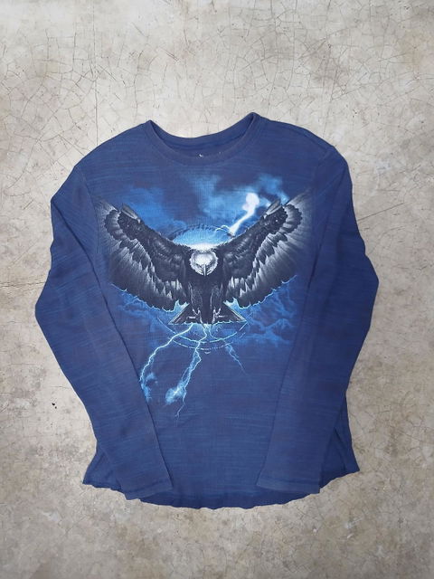 Playera Faded Glory Térmica Y2K