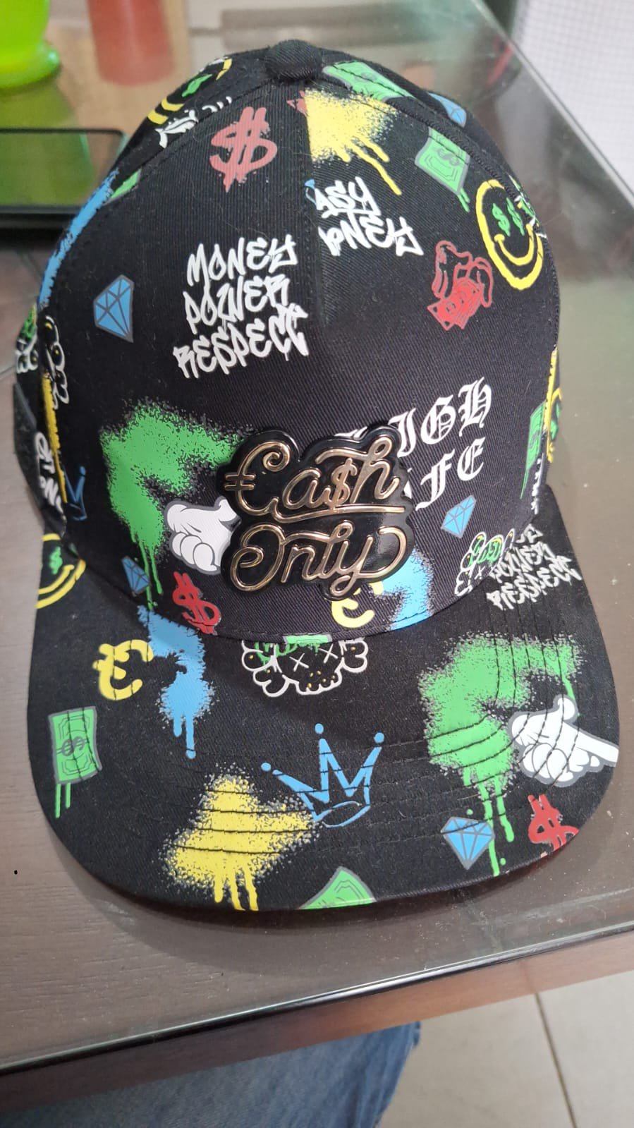 gorra cash only 