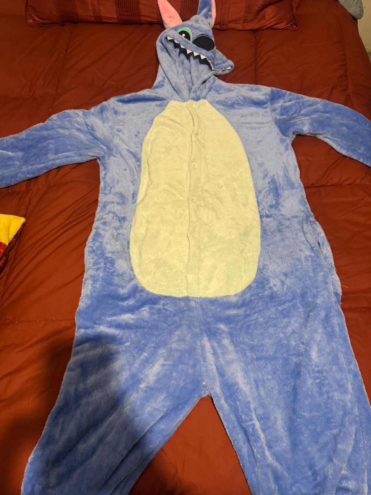 Pijama mameluco de Stitch, nuevo, talla M