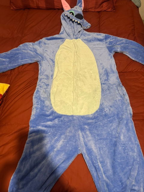 Pijama mameluco de Stitch, nuevo, talla M