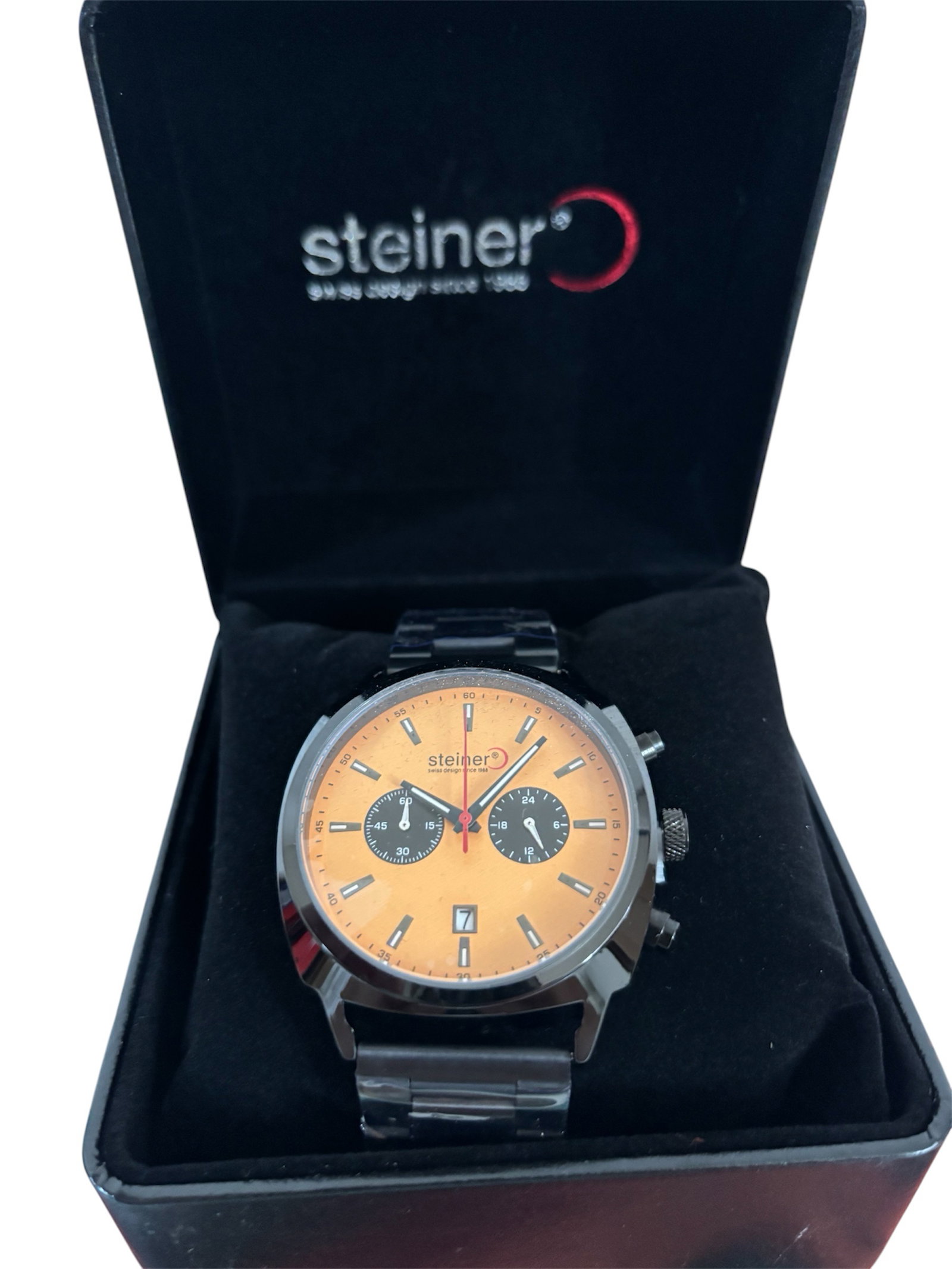 Reloj para Caballero Steiner Nuevo con Etiqueta y Caja