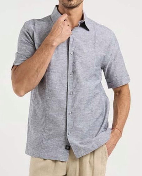 Camisa Cubavera de Hombre Nueva