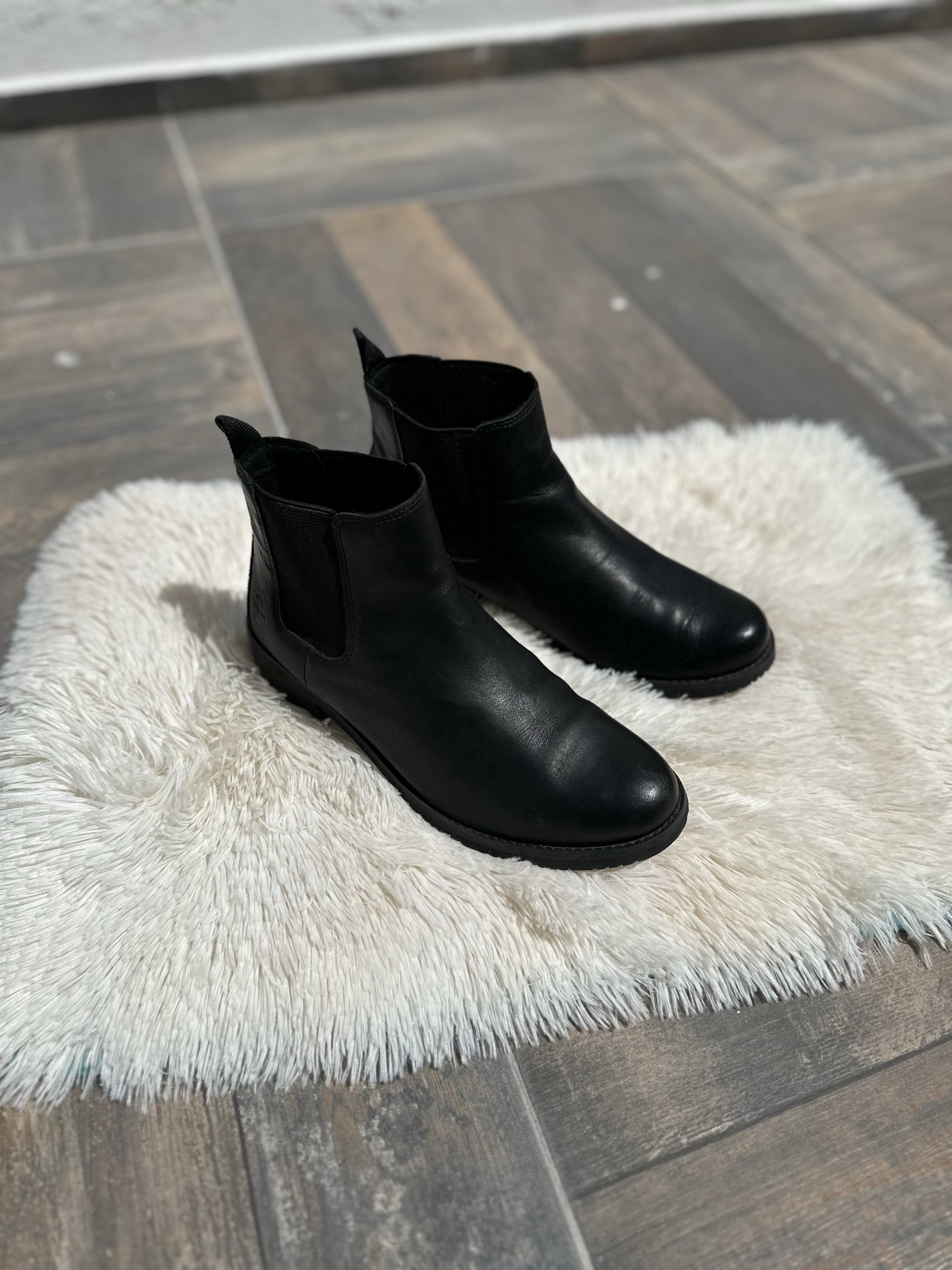Botas Timberland Negras Talla 6 MX - Como Nuevas