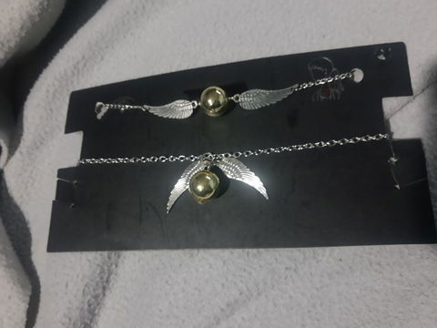 Collar y pulcera Harry Potter