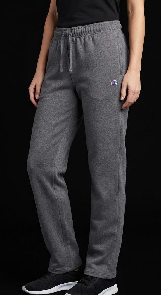 Pants deportivos grises talla M Champion con cordón ajustable