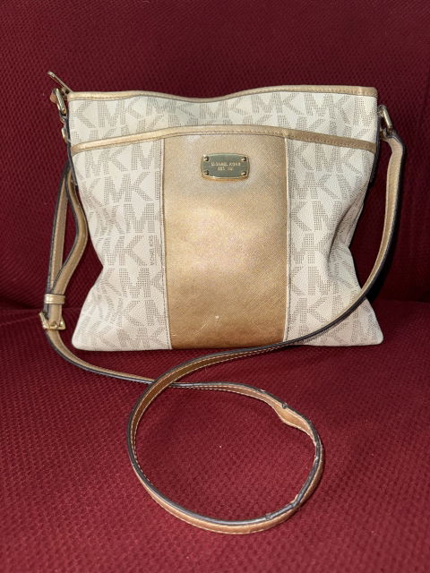 Bolsa Michael Kors Café en Buen Estado