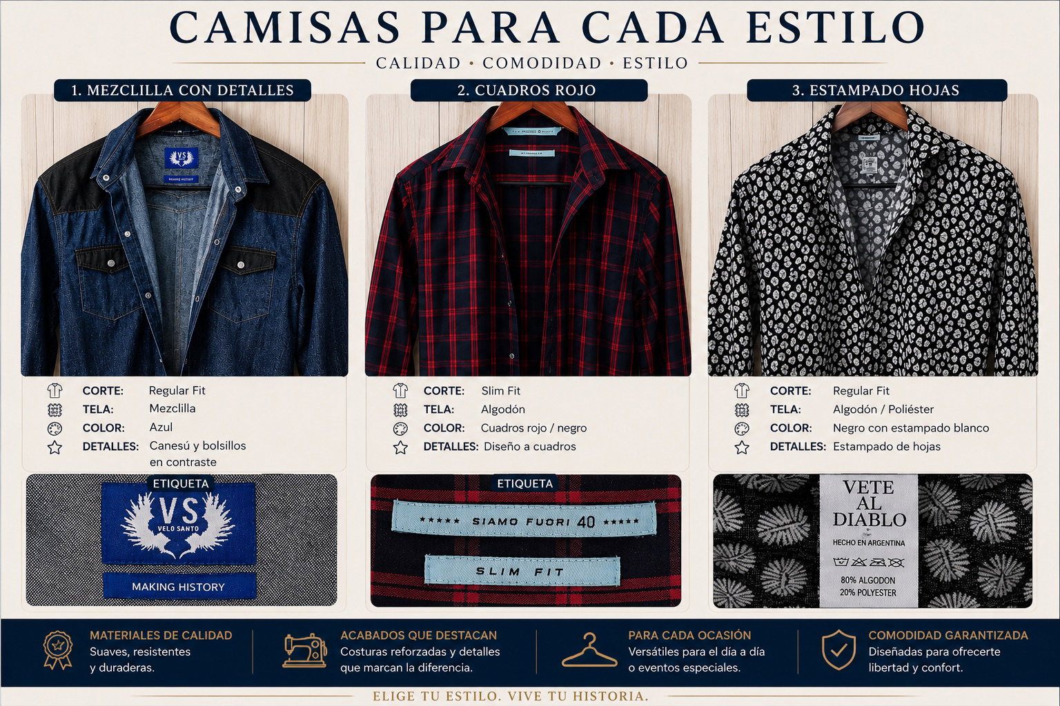 Camisas de Hombre con Estilo y Comodidad