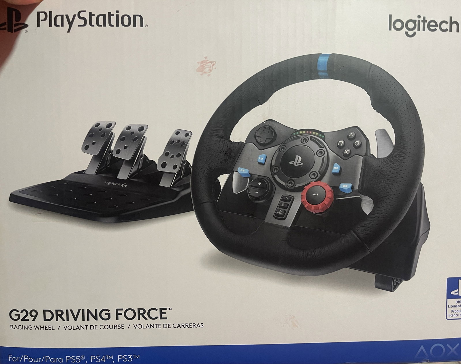Volante Logitech G29 Driving Force